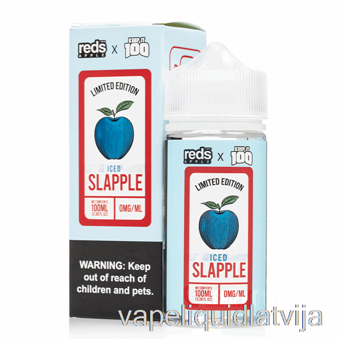 Ledus Slapple - 7 Daze X Turiet To 100 - 100ml 0mg Vape šķidrums